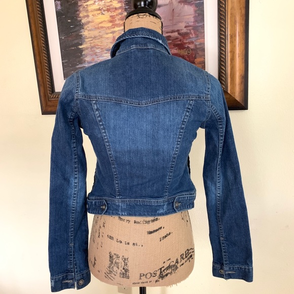 Zara Denim Jean Jacket - Picture 6 of 8